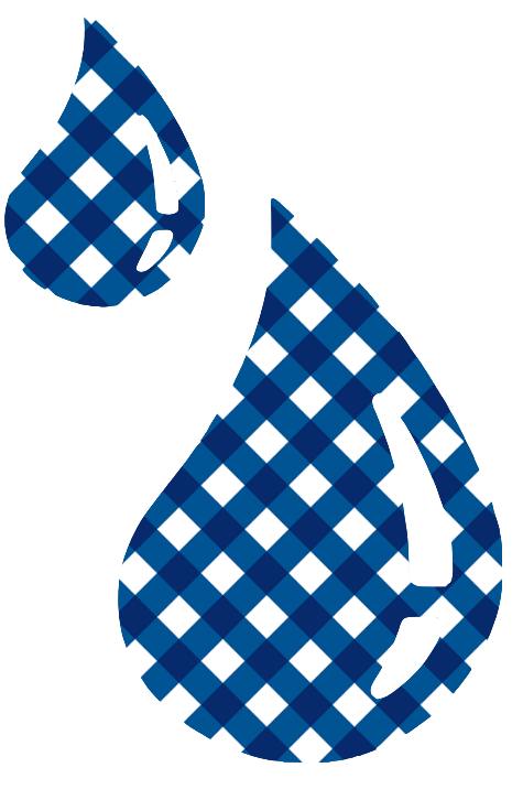 Blue checkered